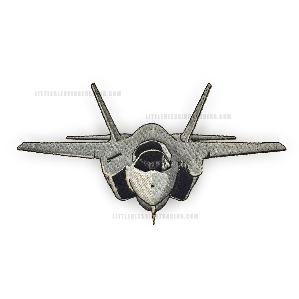 F35 Fighter Jet Airplane Embroidery Design